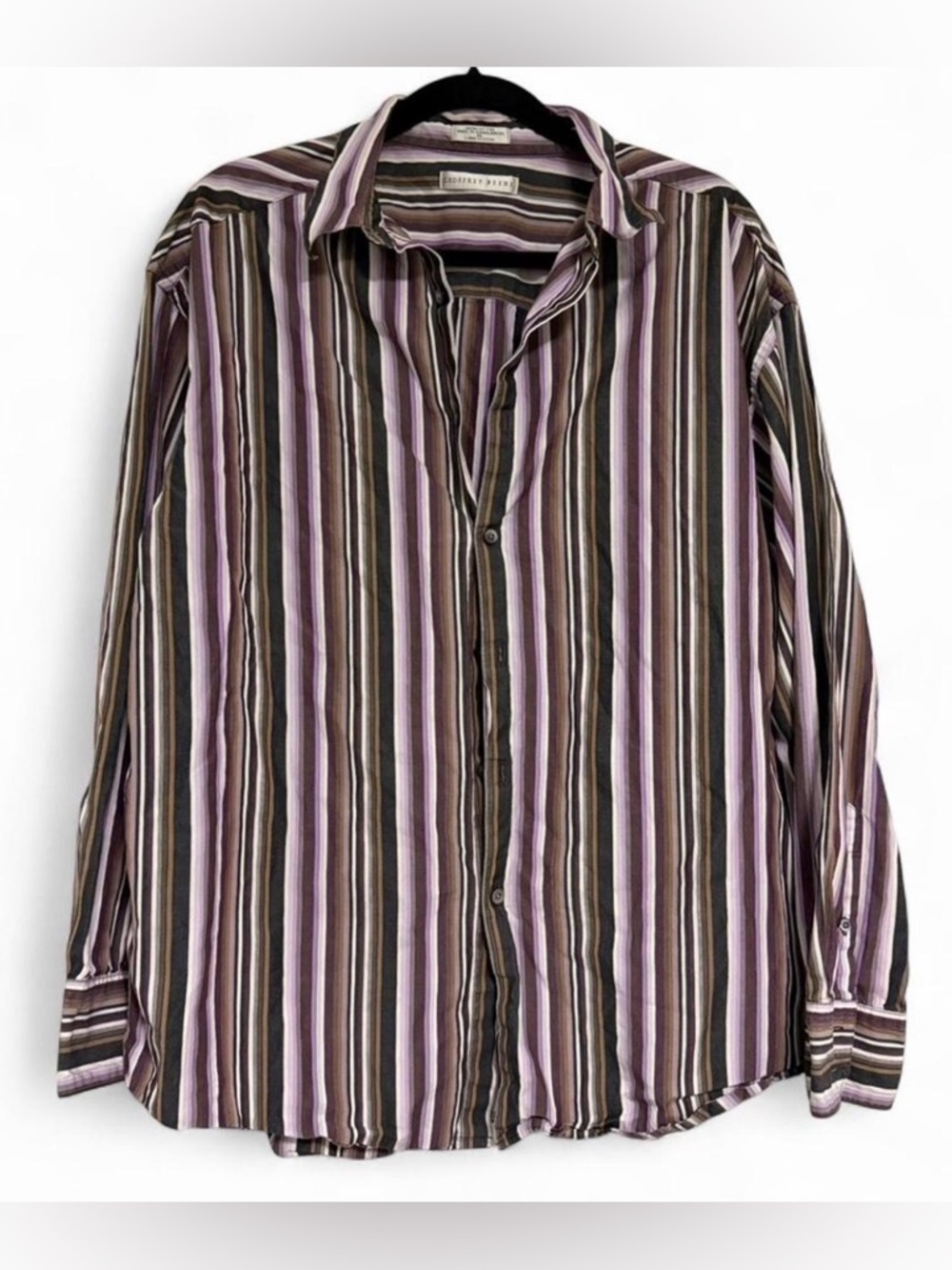 Geoffrey Beene Striped Button-Down Shirt
